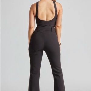 Cute black BOA trousers